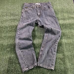 Lee Men's Regular Fit Jeans in Gray Denim 32x30